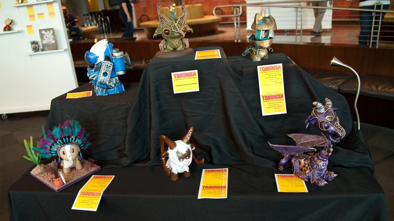 Custom Kidrobot Creations at the Faculty & Staff Charity Art Show - Hero image 